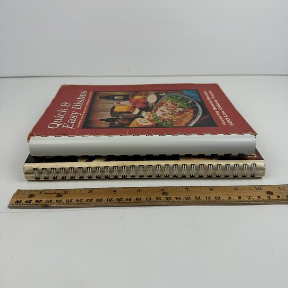 Vtg 70s Cookbooks Hardcover Microwave Miracles Paperback Quick Dishes Eco Teach - Picture 4 of 10